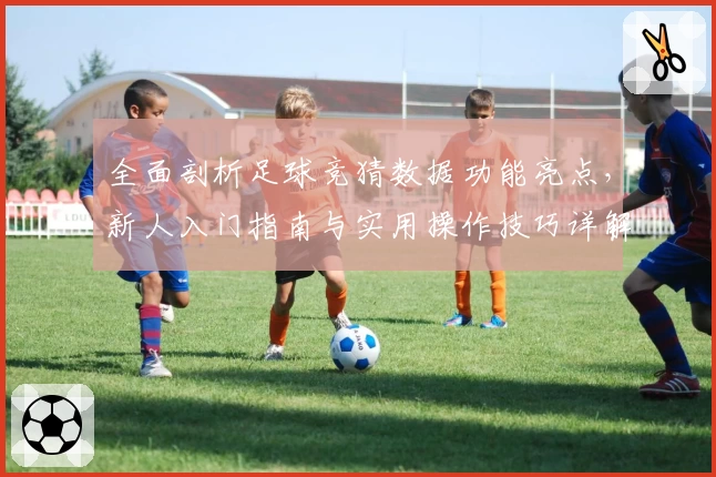 全面剖析足球竞猜数据功能亮点，新人入门指南与实用操作技巧详解